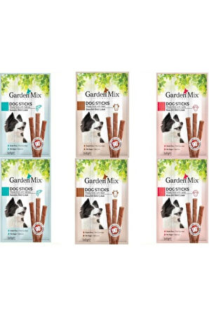 Garden Mix Karışık Köpek Ödül Sticks x 6 Adet
