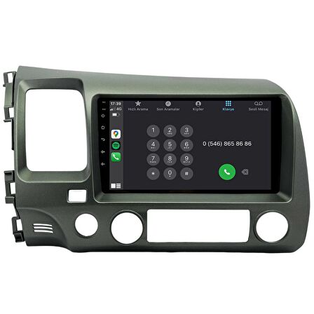 Honda Civic FD6 Android Multimedya Sistemi (2007-2012) CRV-4145XD