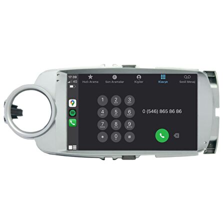 Toyota Yaris Android Multimedya Sistemi (2012-2020) CRV-4547XD