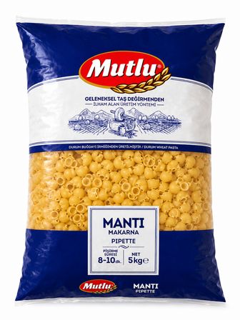 Mutlu Makarna Mantı 5 KG