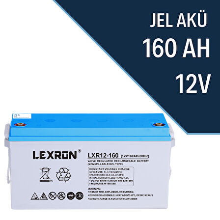 LEXRON 160AH JEL AKÜ LXR160