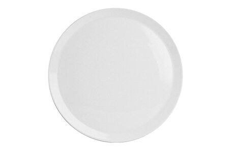 Porland Pisa 6 Adet Beyaz Düz Tabak 20cm