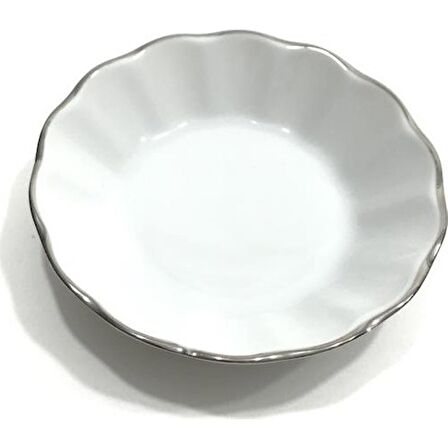 Porland Çay Tabak 6 lı Platin File