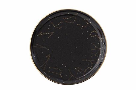 Porland Night Magic Desen3 Düz Tabak 20 cm  04ALM005342