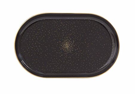 Porland Night Magic Kayık Tabak 32 cm  04ALM005352