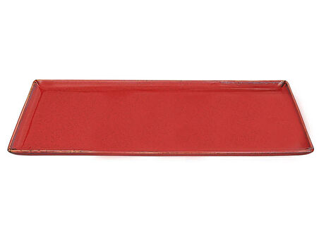 Porland Seasons Kırmızı Baton Pasta Tabağı 16x35 cm 04ALM001591