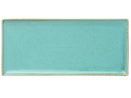 Porland Seasons Turkuaz Baton Pasta Tabağı 16x35 cm 04ALM001592