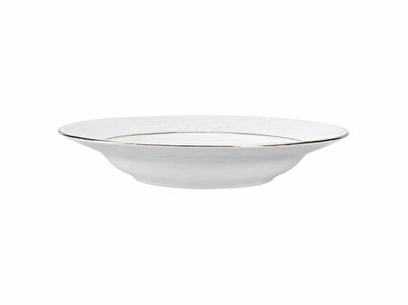 Porland Hazan Platin Yaldız Çukur Tabak Tekli 22cm 04POR031144