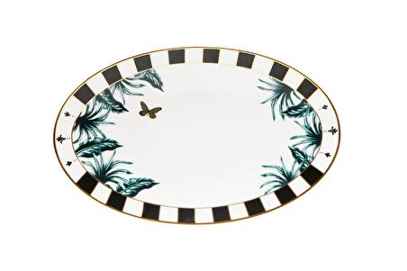 Porland Palms Kayık Tabak 32cm