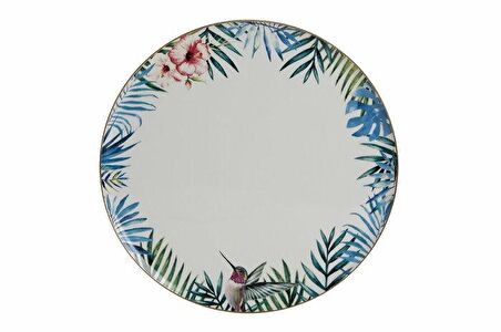 Porland Exotic Desen Düz Tabak 27cm