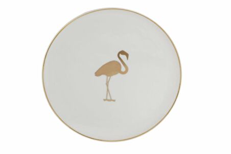 Porland Exotic Desen10 Düz Tabak 18cm
