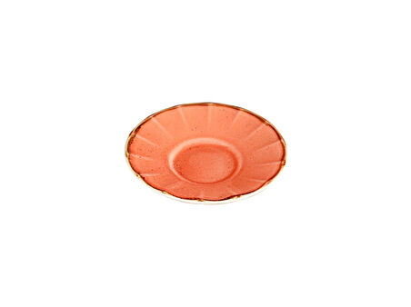 Porland Seasons Turuncu Ergonomik Çay Tabağı 11 cm 04ALM003033