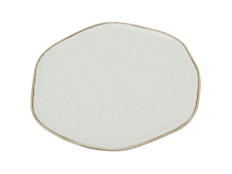 Porland Pure Seasons Bej Düz Tabak 21 cm 04ALM003274