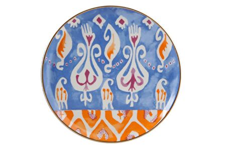 Porland Posh Desen Düz Tabak 20cm