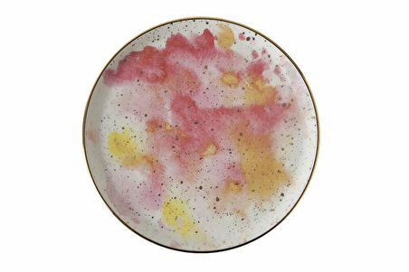 Porland Cosmos Serisi 20cm Düz Tabak Desen1