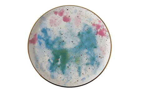 Porland Cosmos Serisi 20cm Düz Tabak Desen6
