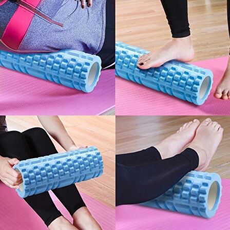 Gymo Pro Series Foam Roller Pilates Masaj Rulosu Pembe