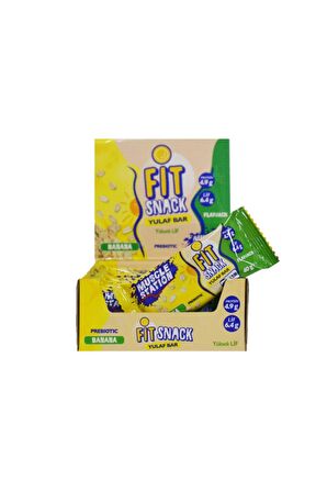 Fit Snack Yulaf Bar Banana 40 Gr 24'lü Kutu