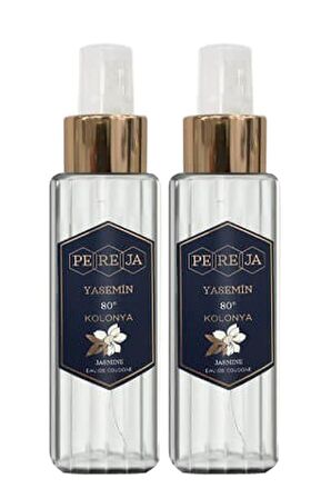 Pereja Yasemin Kolonyası 100 ml Pet Ambalaj 2 li