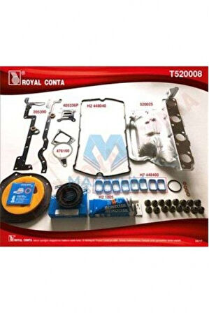 Ford Motor Takım Contası (alt / Ust Full) / (reinz Keceli Subap Lastıklı İsi Sperlikli) S,k,c Harıc Trans - Royal T520008