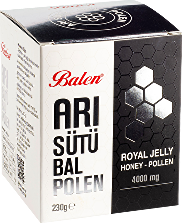 Balen Bal & Polen & Arı Sütü Karışımı 4000 Mg