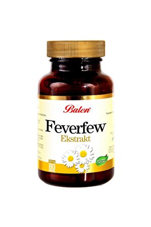 FEVERFEW EKSTRAKTI KAPSÜL 80'Lİ