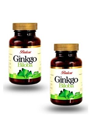 2 Kutu Ginkgo Biloba Tableti 60 X 600 Mg Ginko Biloba