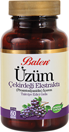 BLN ÜZÜM ÇEKİRDEĞİ EKSTRAKTI KAPSÜL 375 MG*60