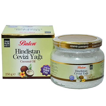 Balen Hindistan Cevizi Yağı 250Gr