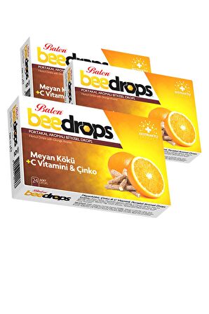 Balen Beedrops Meyan Kökü C Vitamini ve çinko 24 Drops (3 Adet)