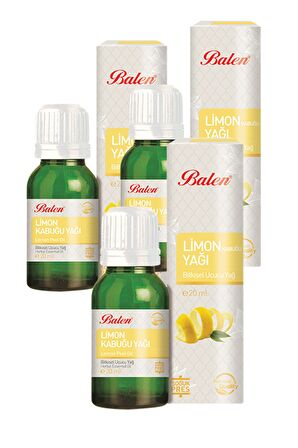 Balen Limon Yağı 20 ml (3 Adet)
