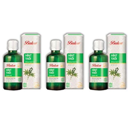 Balen Hint Yağı 3 x 50 ML