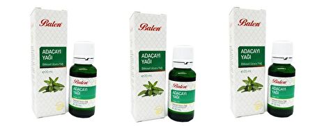 Balen Adaçayı (Acı Elma) Yağı 3 x 20 ML