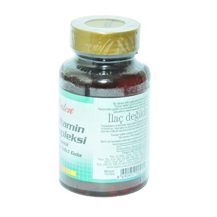 B Vitamin Kompleksi 60 Kapsül