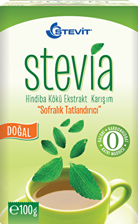 Balen Stevit Stevia & Hindiba Kökü Ekstraktı 100 gr