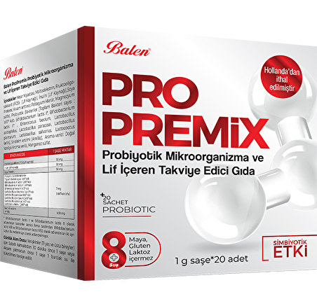PROPREMİX PROBİYOTİK 20 ŞASE
