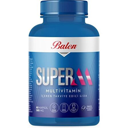 Balen Süper-M Multivitamin Kapsül * 585 Mg 60