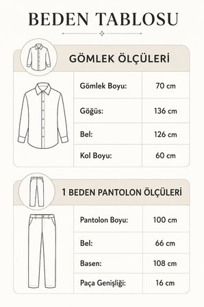 Oversize Gömlek ve Pantolon İkili Takım - Rahat Kesim Modal Günlük Set