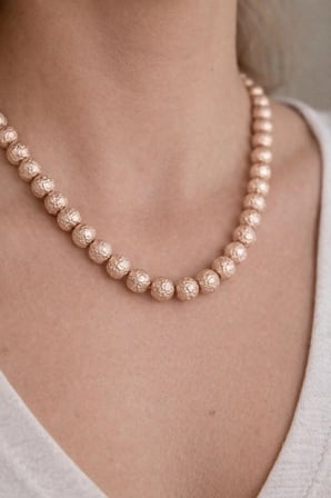 İnci Toplu Renkli Kadın Bijuteri Kolye