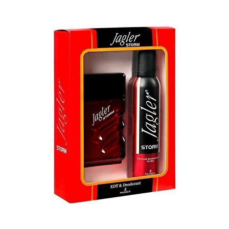 Jagler Edt Storm 90 Ml + Jagler 150 ml Deodorant Set