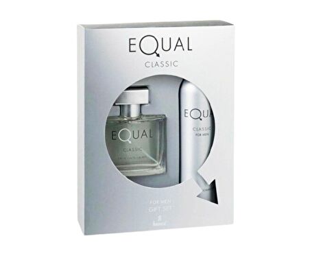 Equal Classic Edt 75 Ml Erkek Parfüm + 150 Ml  DEO  Set