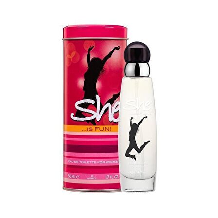 She Fun EDP Çiçeksi Kadın Parfüm 50 ml  