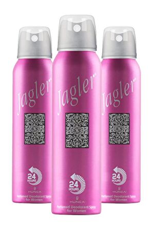 Jagler Kadın Deodorant 150 ml X3