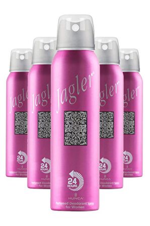 Jagler Kadın Deodorant 150 ml X5