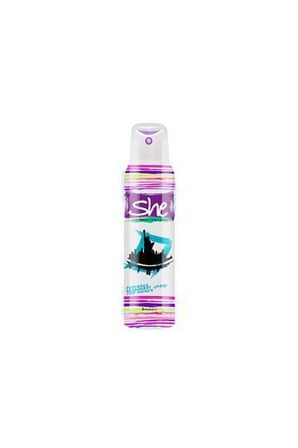 She'S New York Antiperspirant Ter Önleyici Leke Yapmayan Kadın Sprey Deodorant 150 ml