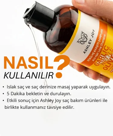 Ashley Joy Dökülme Karşıtı Güçlendirici Şampuan 400 ML