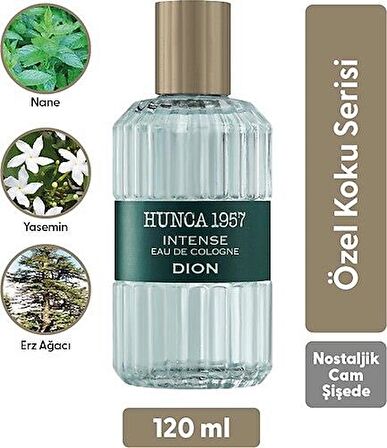 Hunca 1957 Intense Dion 120 Ml Sprey Eau De Cologne Parfüm