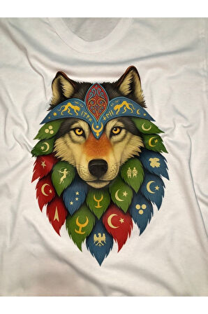 Kurt Göktürk Baskılı Tişört