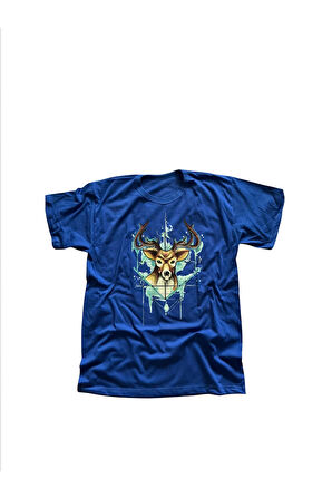 Geyik Baskılı Tişört