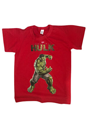Hulk erkek çocuk baskılı Tişört